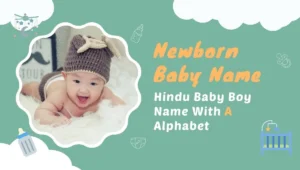 Hindu Baby Boy Name With A